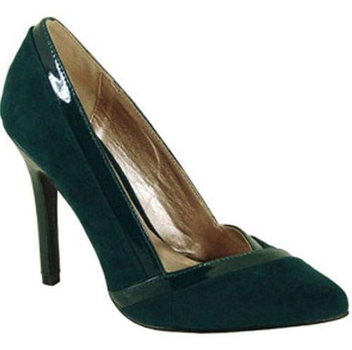 ladies green heels